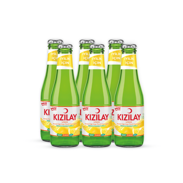 Kızılay Maden Suyu Limonlu 6x200 ml.