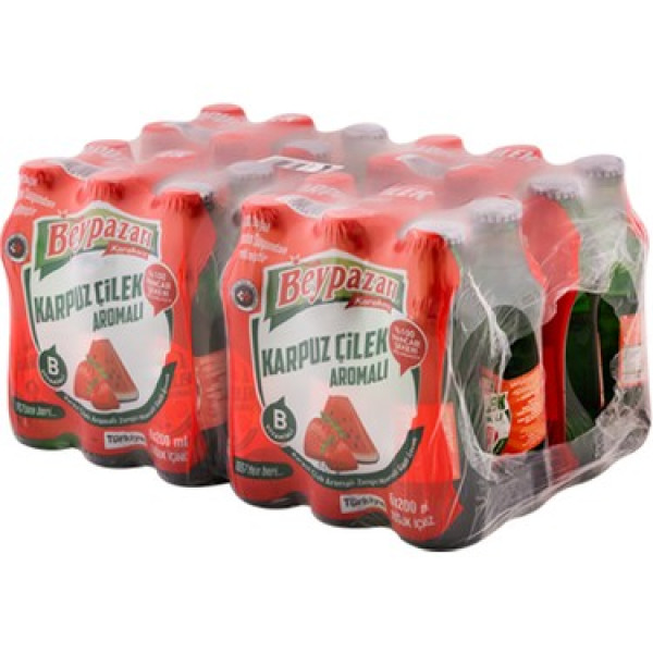 Beypazarı Maden Suyu Karpuz & Çilek 24 x 200 ml