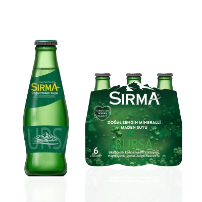 Sırma Maden Suyu 24 x 200 ml.